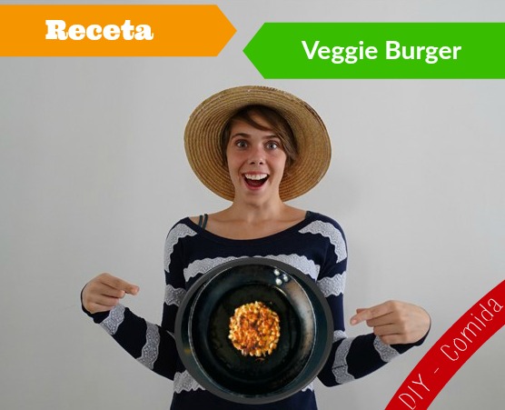 Simple receta de hamburguesa vegetariana - veggie burguer